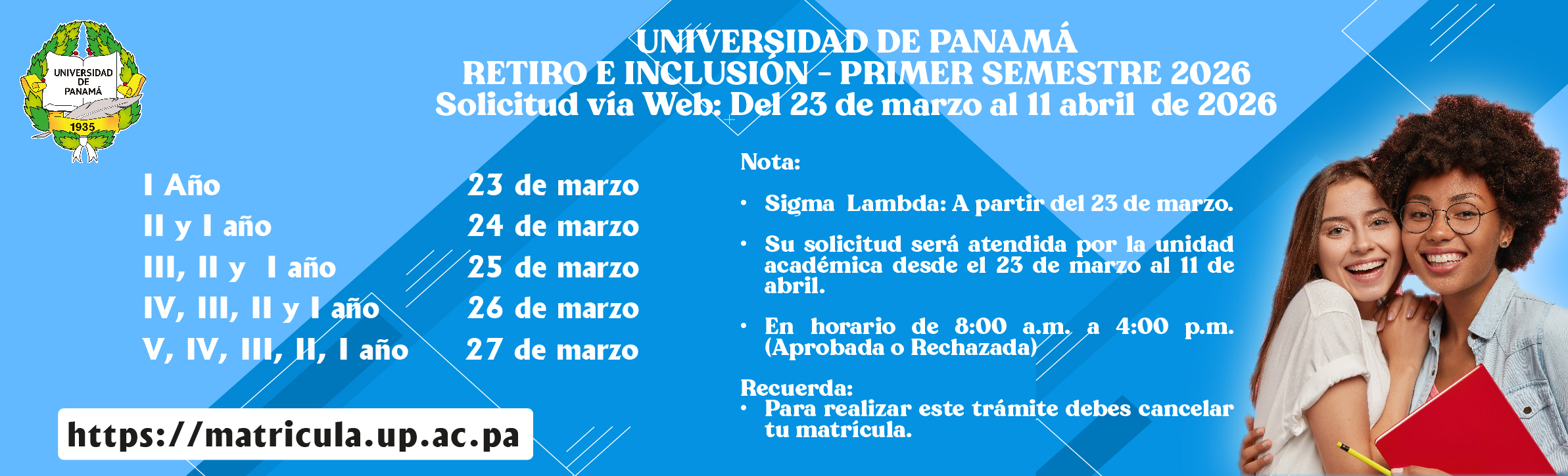 Retiro e Inclusión - Primer Semestre 2026