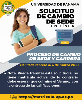 Cambio de Sede y Carrera 2025